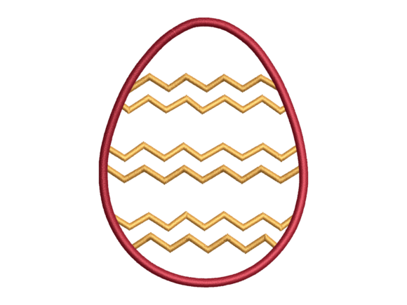 Decorative Easter Egg Embroidery